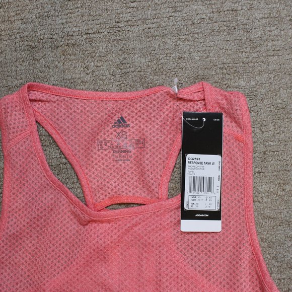 New adidas Women's Response Tank Top, XSTP - Picture 4 of 4